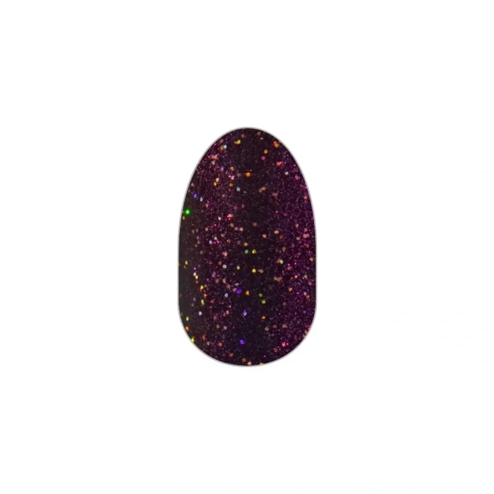 *Exclusive* Color Street: Plum As You Are | Purple Blackberry Glitter Fall Dark - Picture 14 of 15